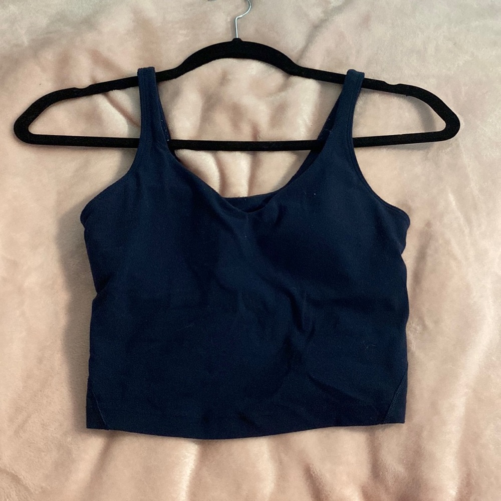 Blue Lululemon align tank